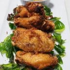 Best Fried Chicken Wings with Crispy Herbs in Huntington Beach, CA