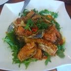 Best Crispy Salmon Tom-Yum on Arugula Bed in Huntington Beach, CA